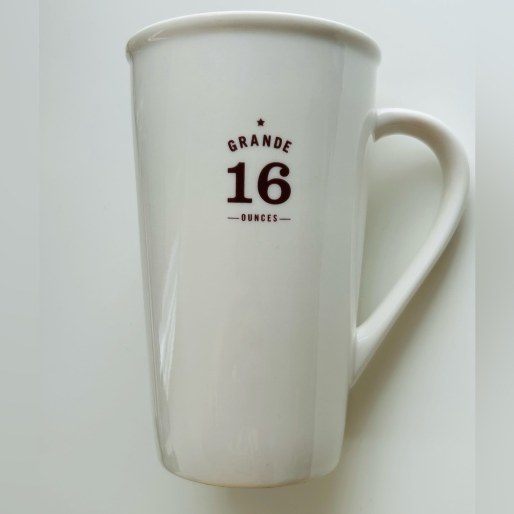 2010 Starbucks 16 oz. Grande Coffee Mug EUC